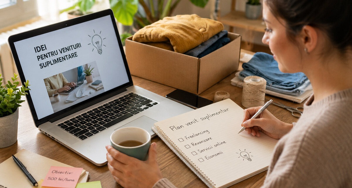 Venituri suplimentare: idei realiste care chiar pot funcționa